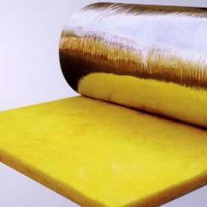 پشم شیشه رول با روکش متالایز